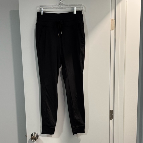 HALARA Pants - High Waisted Drawstring Picket Plain Full Length Joggers